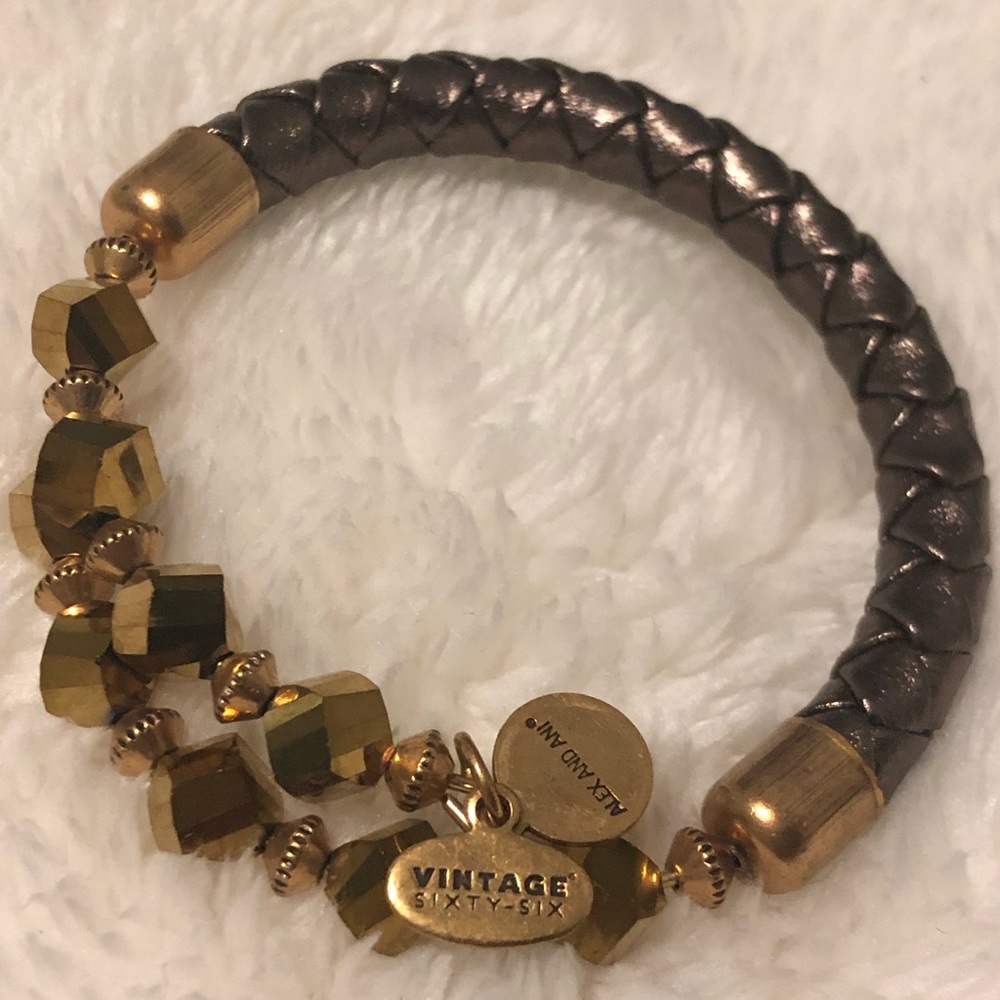 Alex and Ani Vintage Sixty-six bracelet